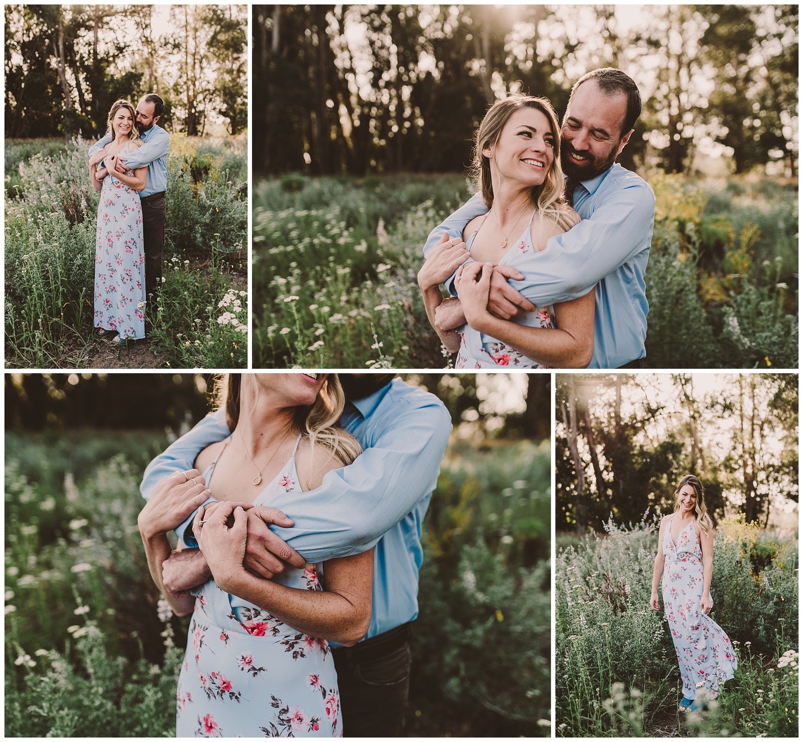 pismo beach engagement session