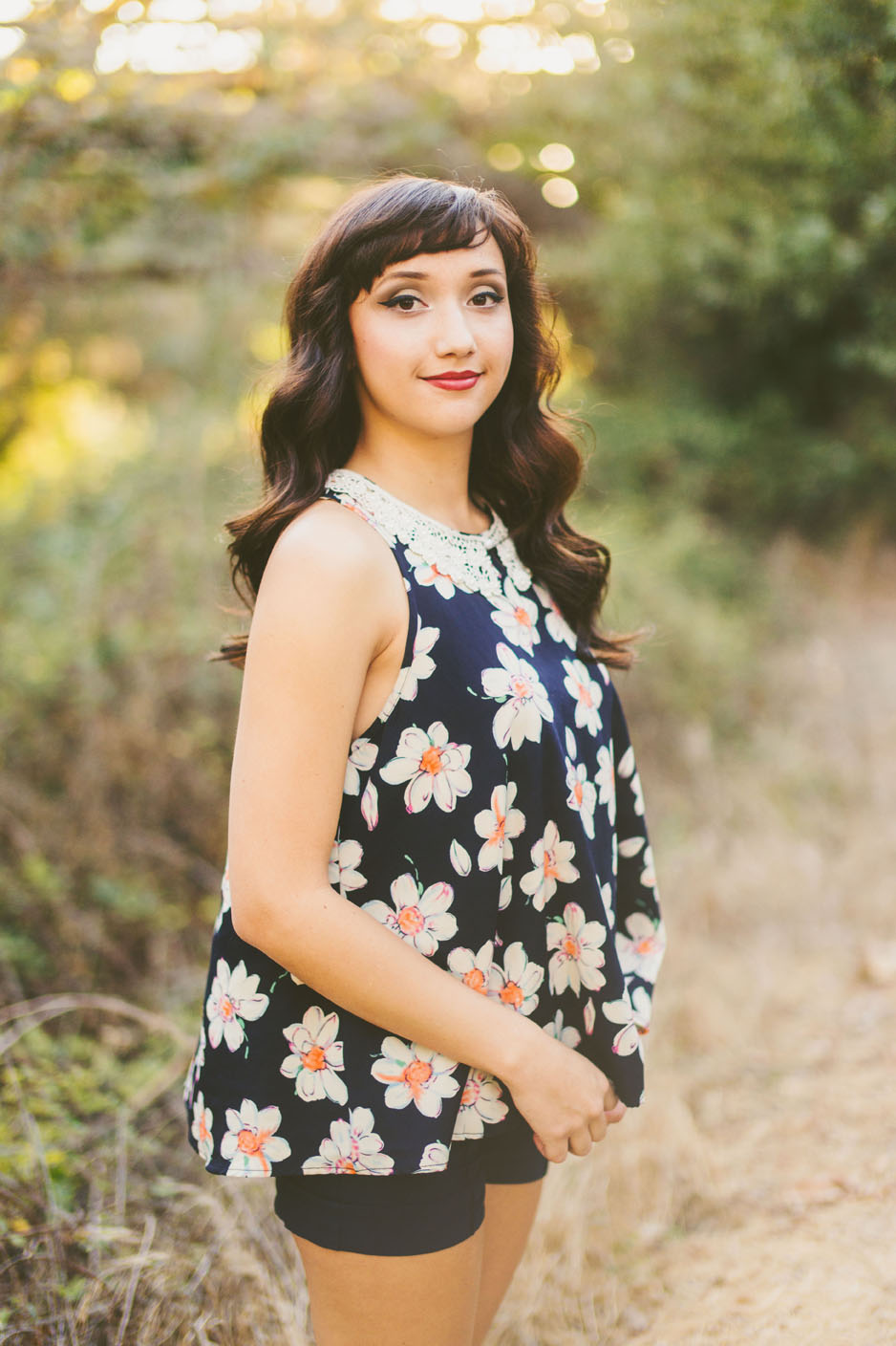 Jennifer- Ernest Righetti High school senior portraits » Michelle Roller