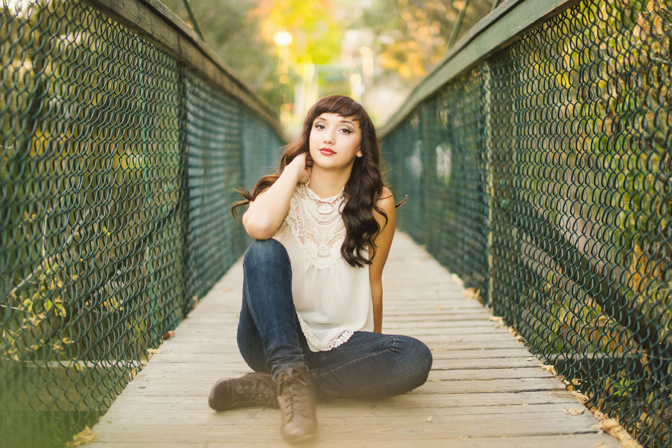 Jennifer- Ernest Righetti High school senior portraits » Michelle Roller