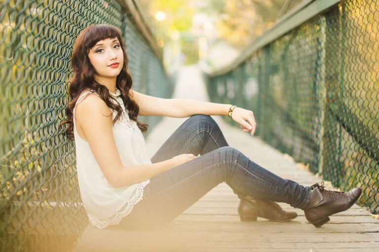 swinging bridge in arroyo grande