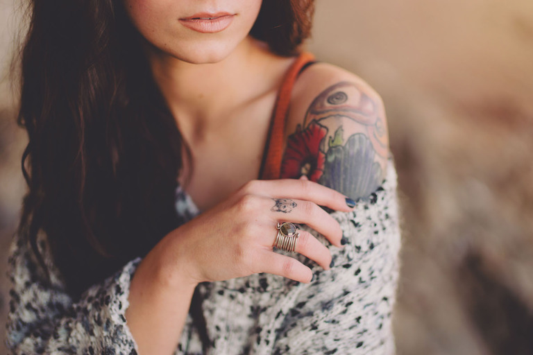 shell beach portraits