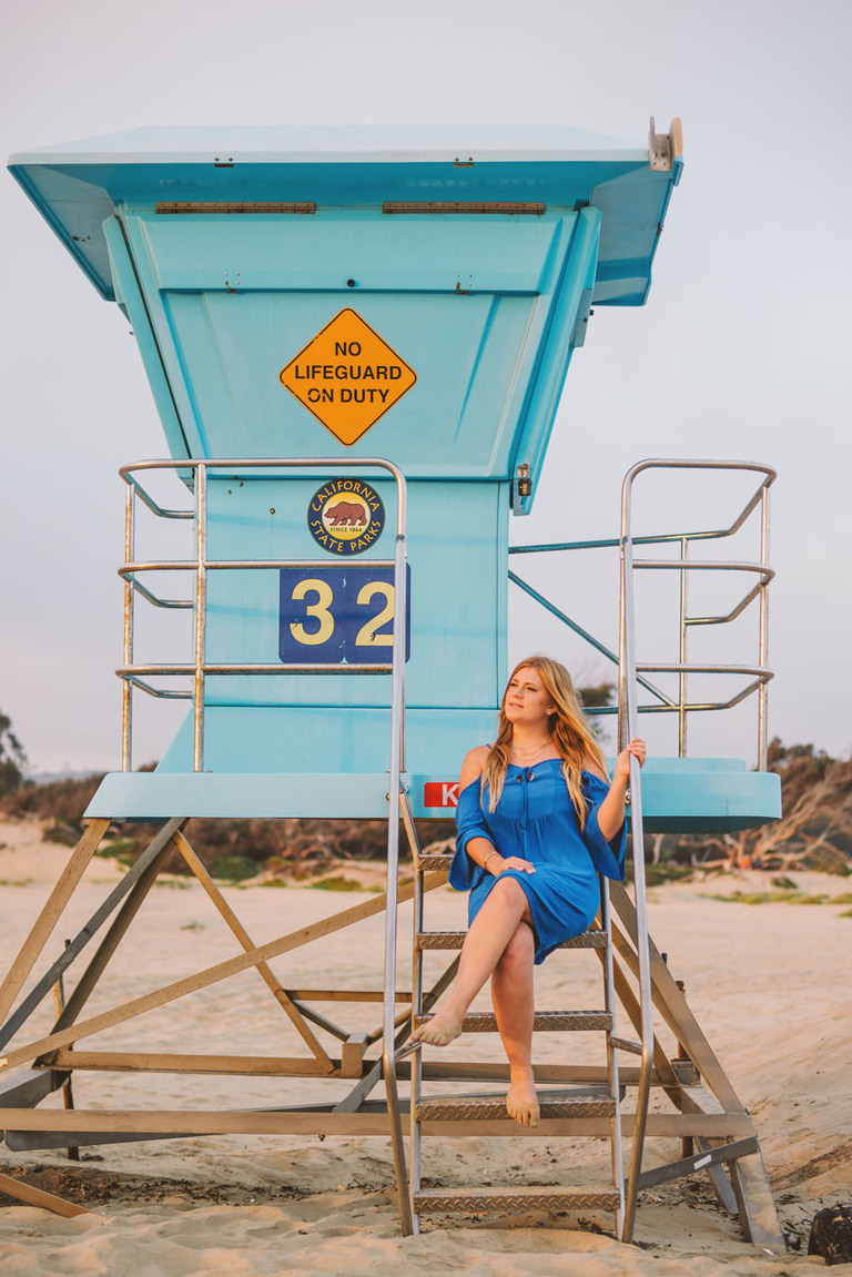 pismo beach senior photos