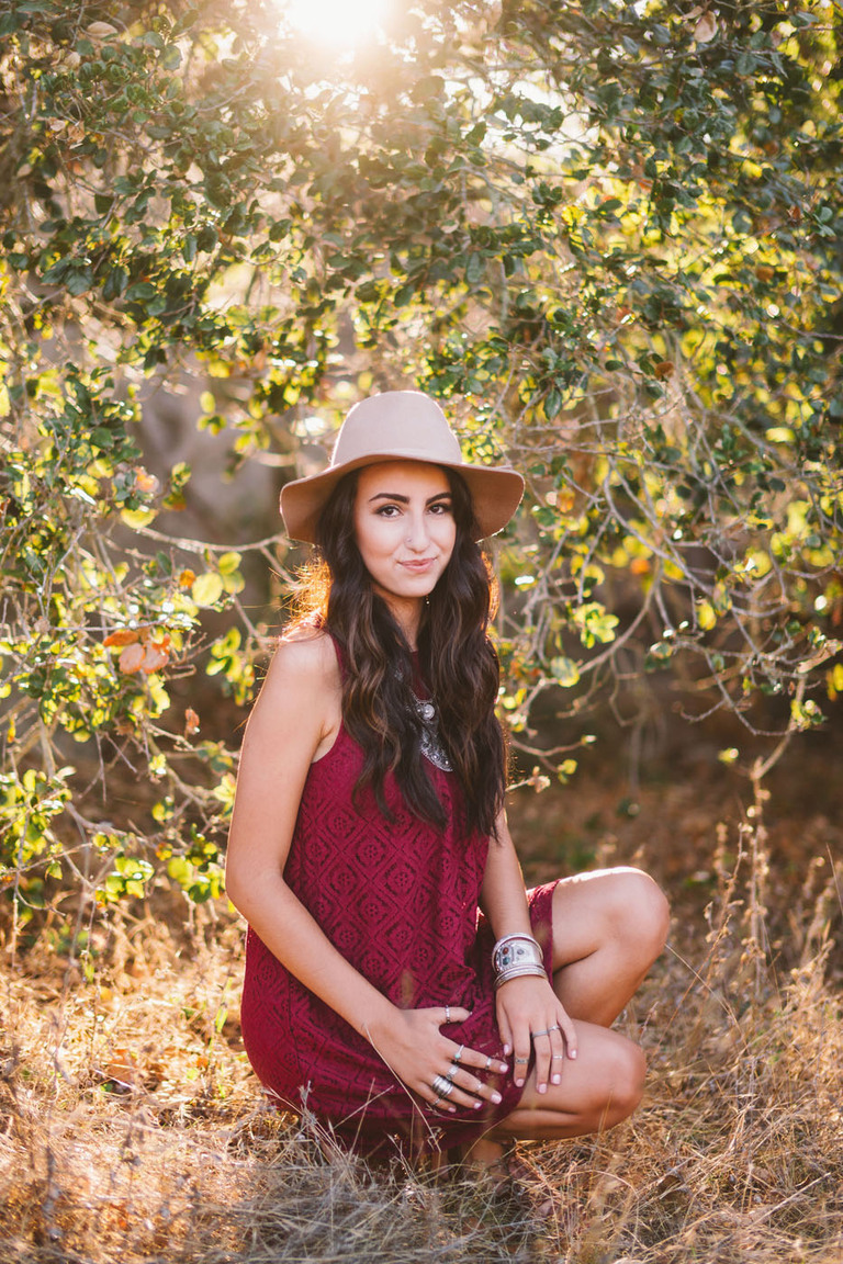 Bakersfield senior portraits