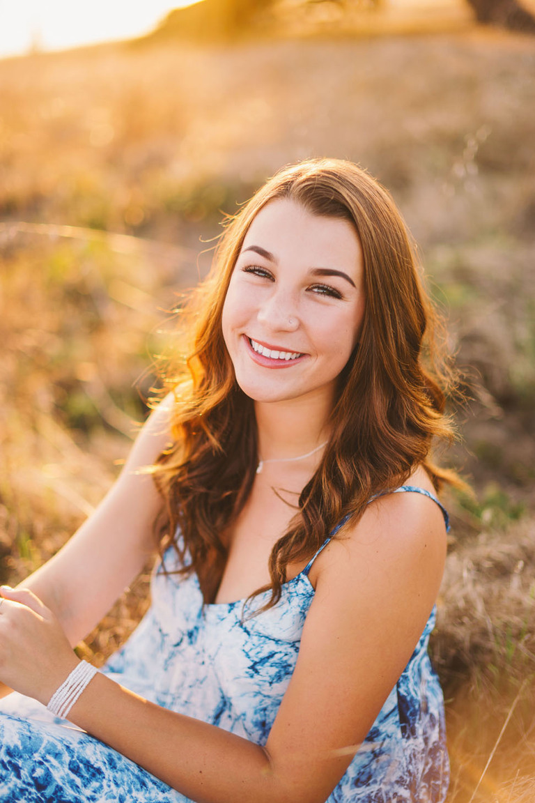 cambria california senior portraits