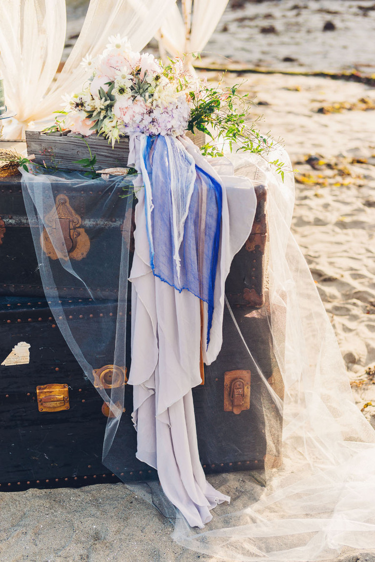 California beach wedding