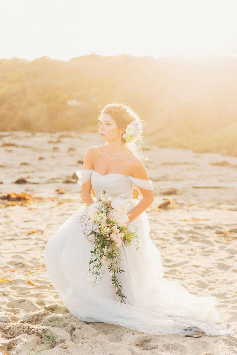 California beach wedding