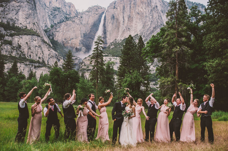 Yosemite valley elopement