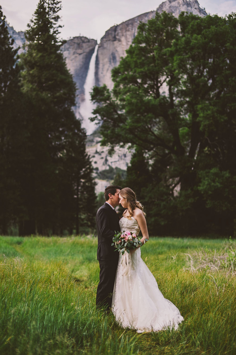 Yosemite national park elopement