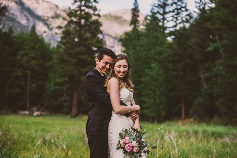 Yosemite national park wedding