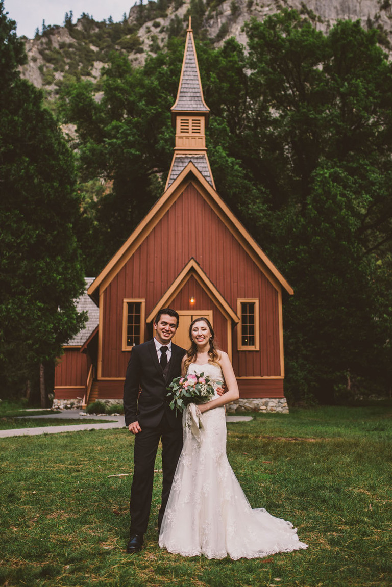 Yosemite national park elopement