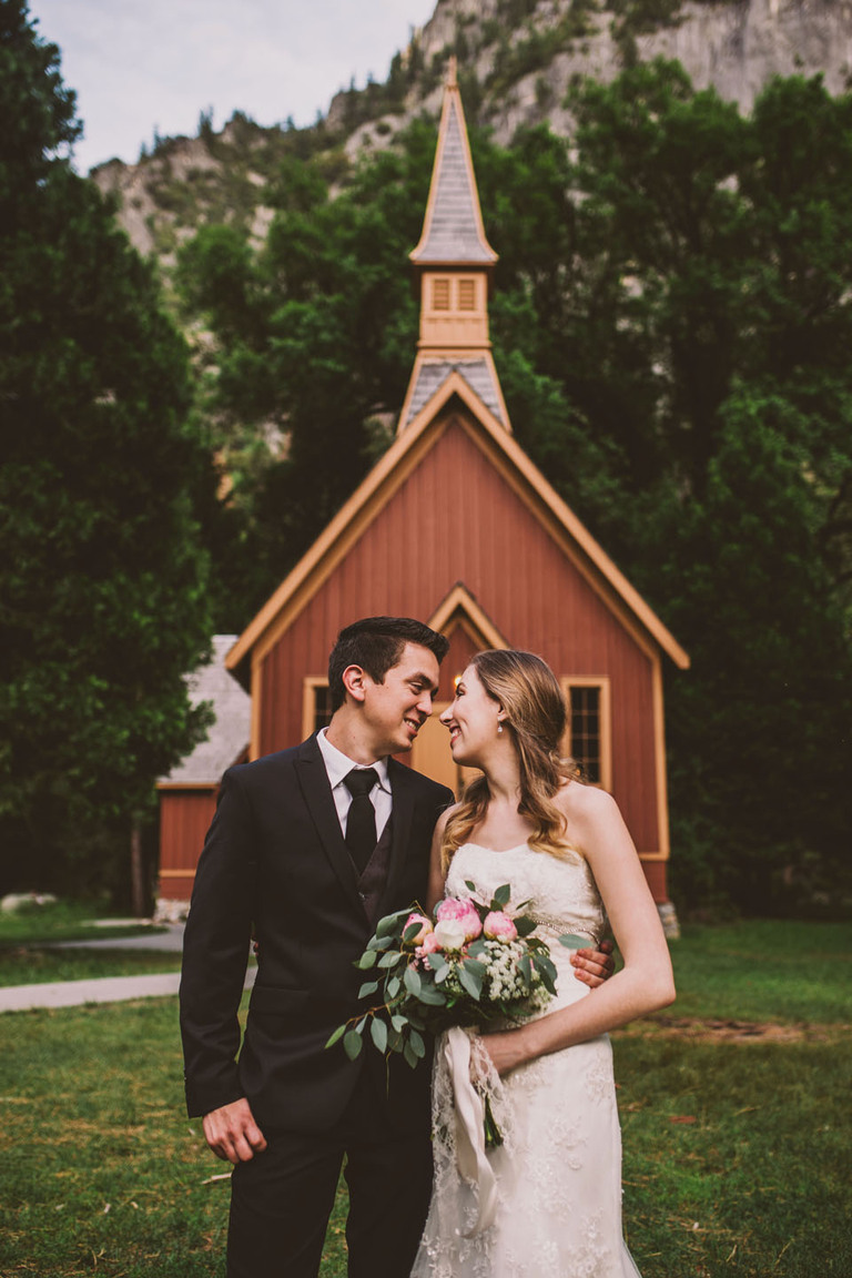 Yosemite national park wedding