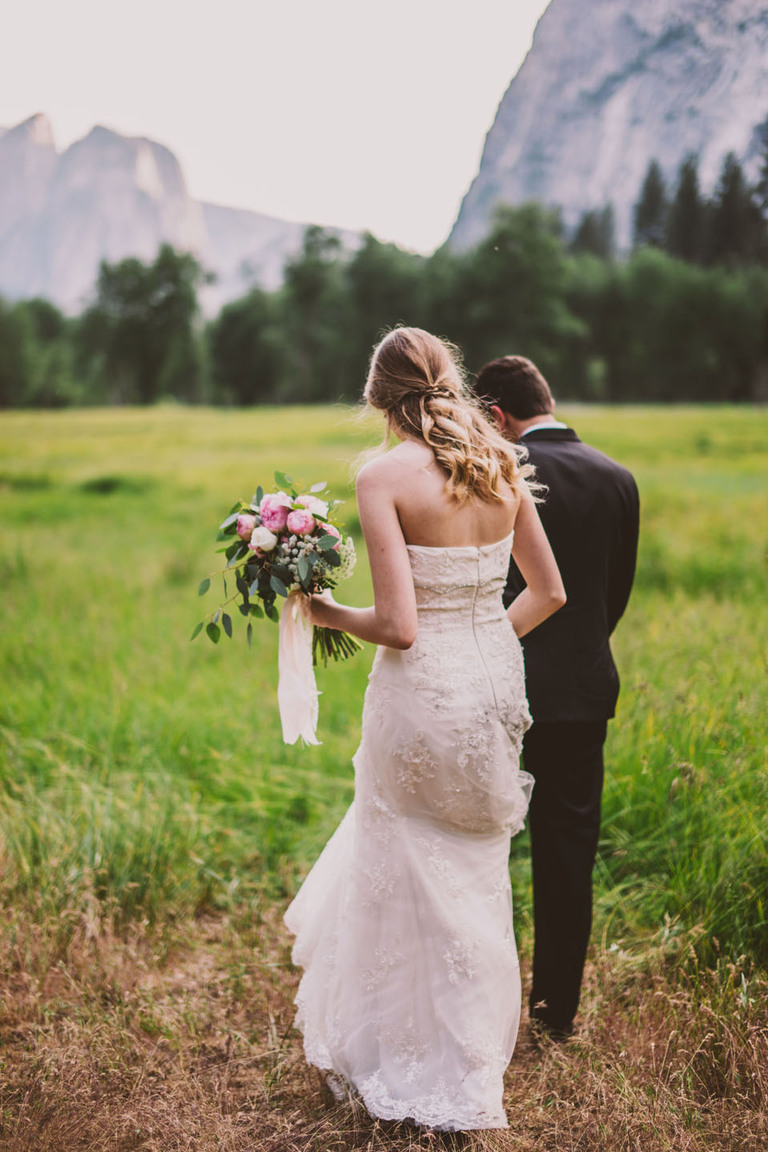 Yosemite national park elopement