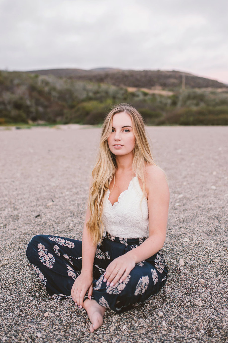 Crystal's gorgeous senior portrait session in Los osos