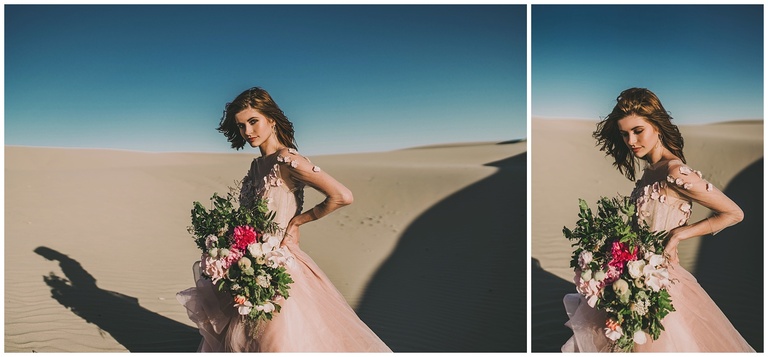 pismo beach sand dunes wedding