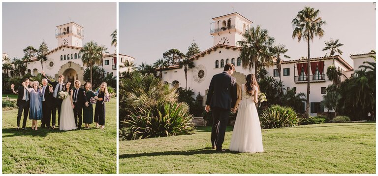 santa barbara courthouse wedding photographer