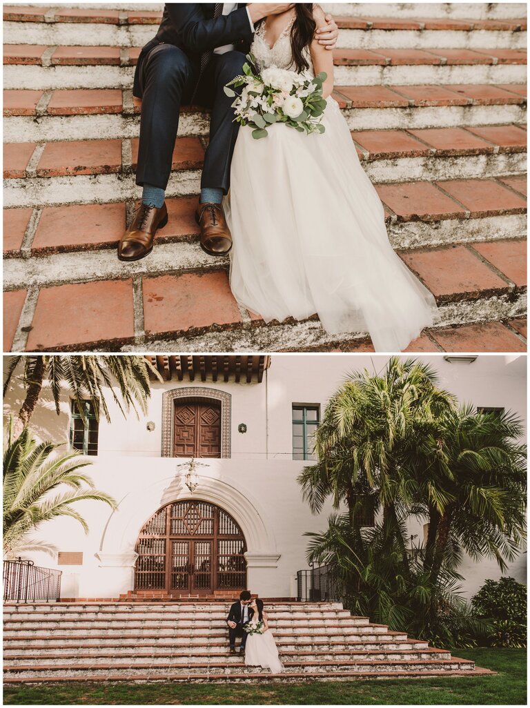 santa Barbara courthouse wedding
