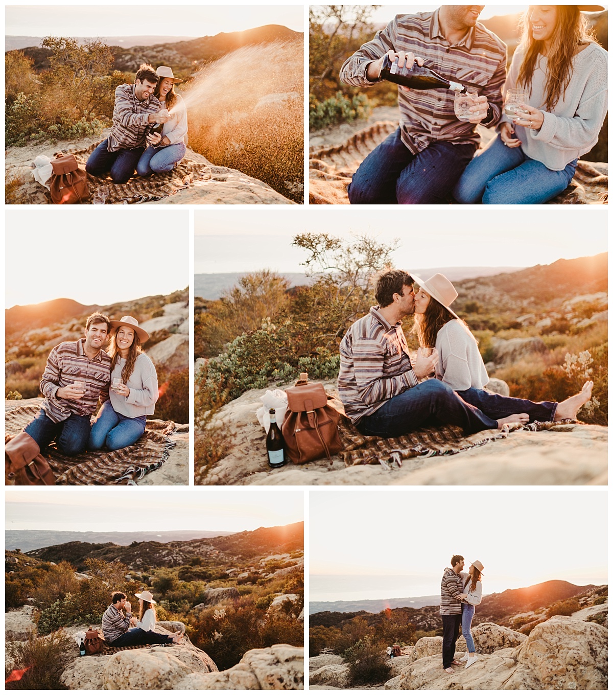 lizards mouth engagement session