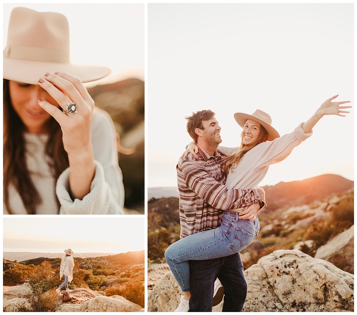 santa barbara engagement photos