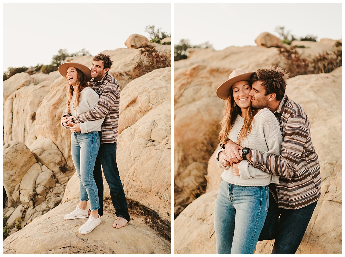 lizards mouth engagement session