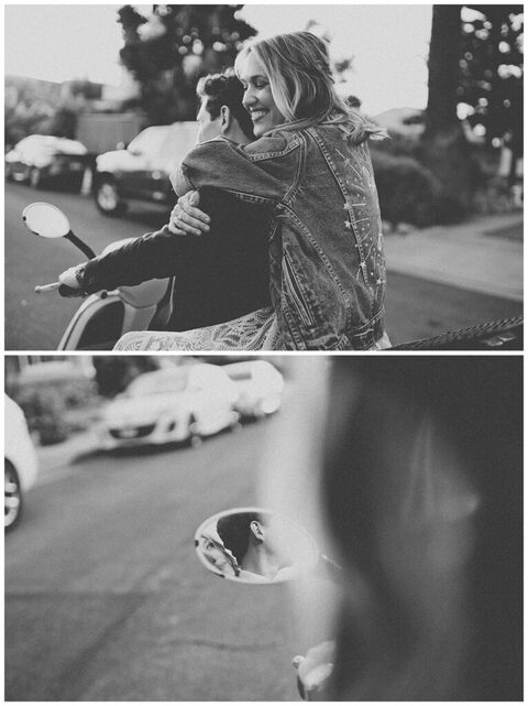 tropical backyard wedding