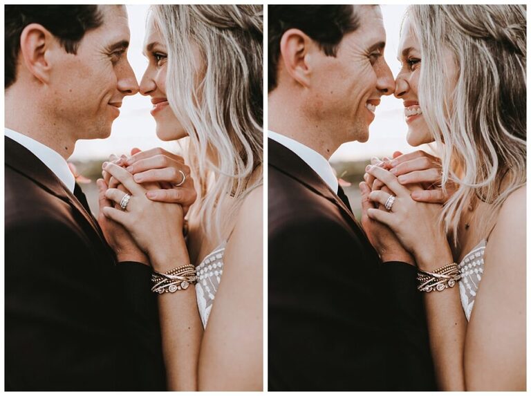 tropical San clemente wedding