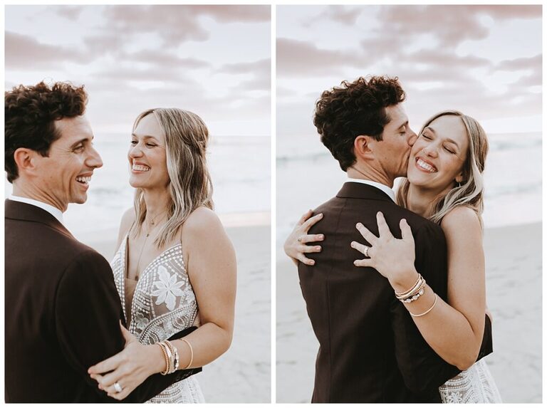 tropical San clemente wedding