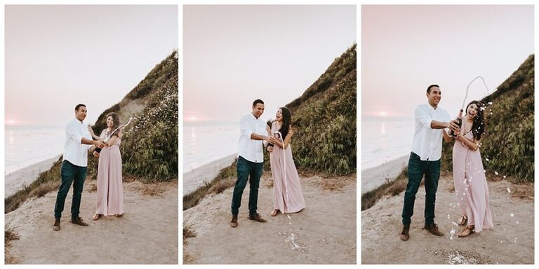 santa barbara engagement session
