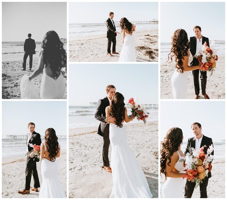 sunset cliffs San Diego elopement