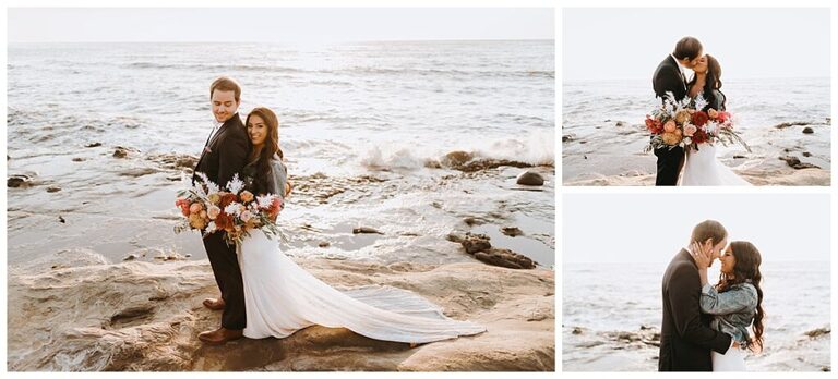 sunset cliffs San Diego elopement