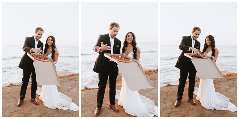 sunset cliffs San Diego elopement