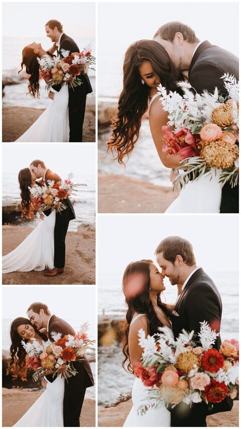 sunset cliffs San Diego elopement