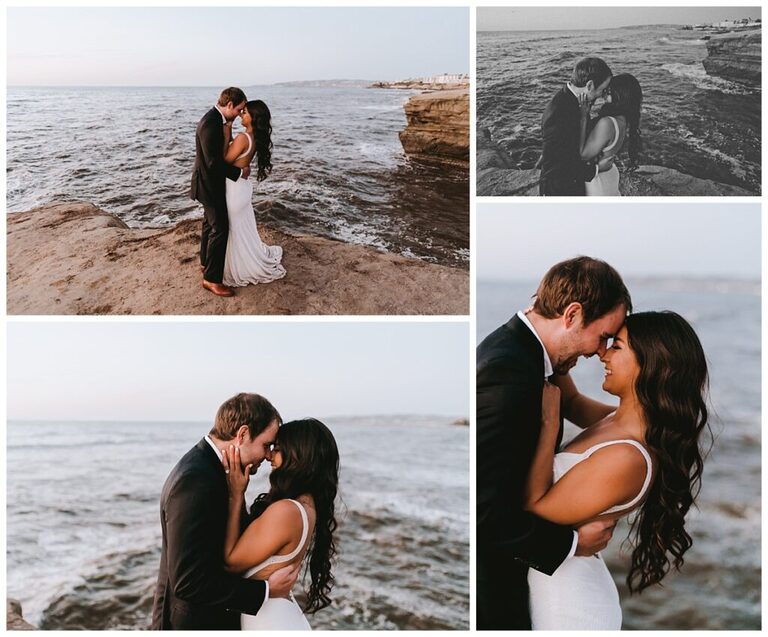 sunset cliffs San Diego elopement