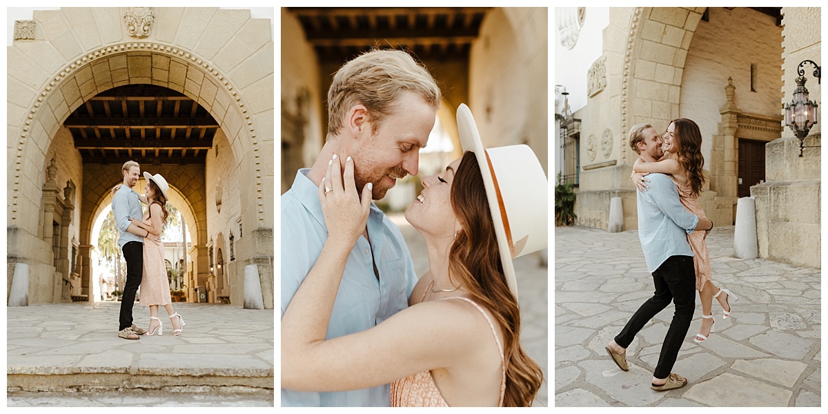 santa barbara engagement session