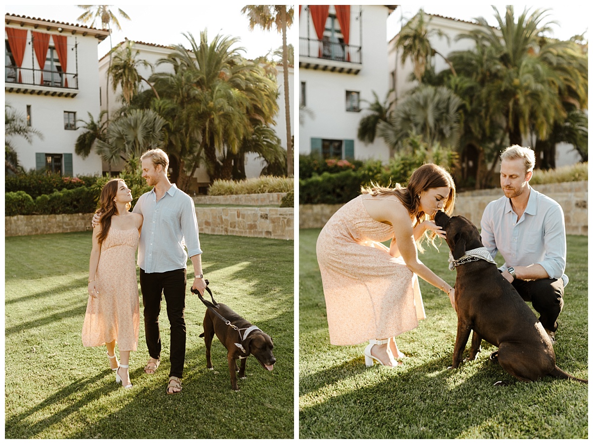 santa Barbara engagement session