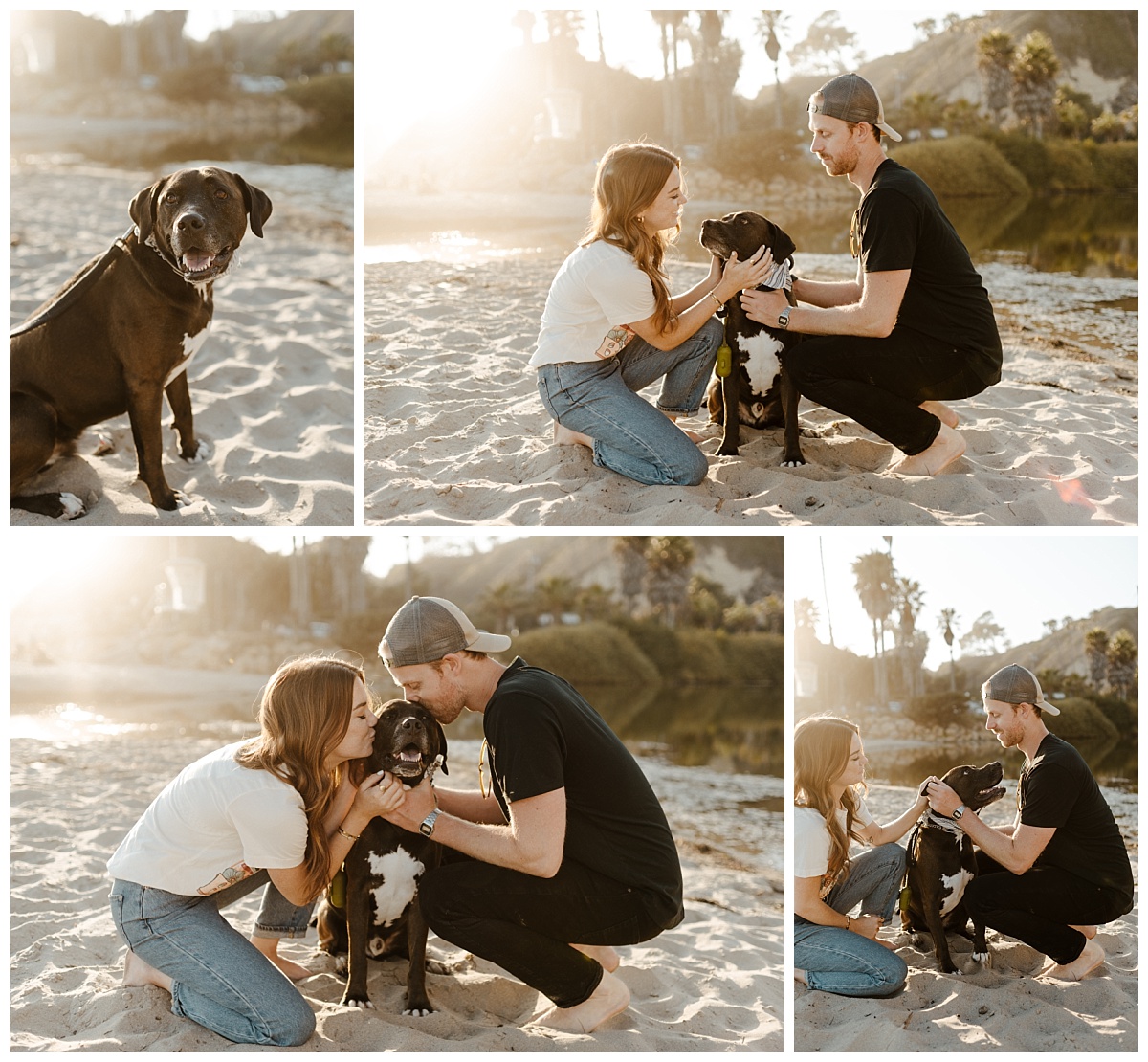 hendrys beach engagement session