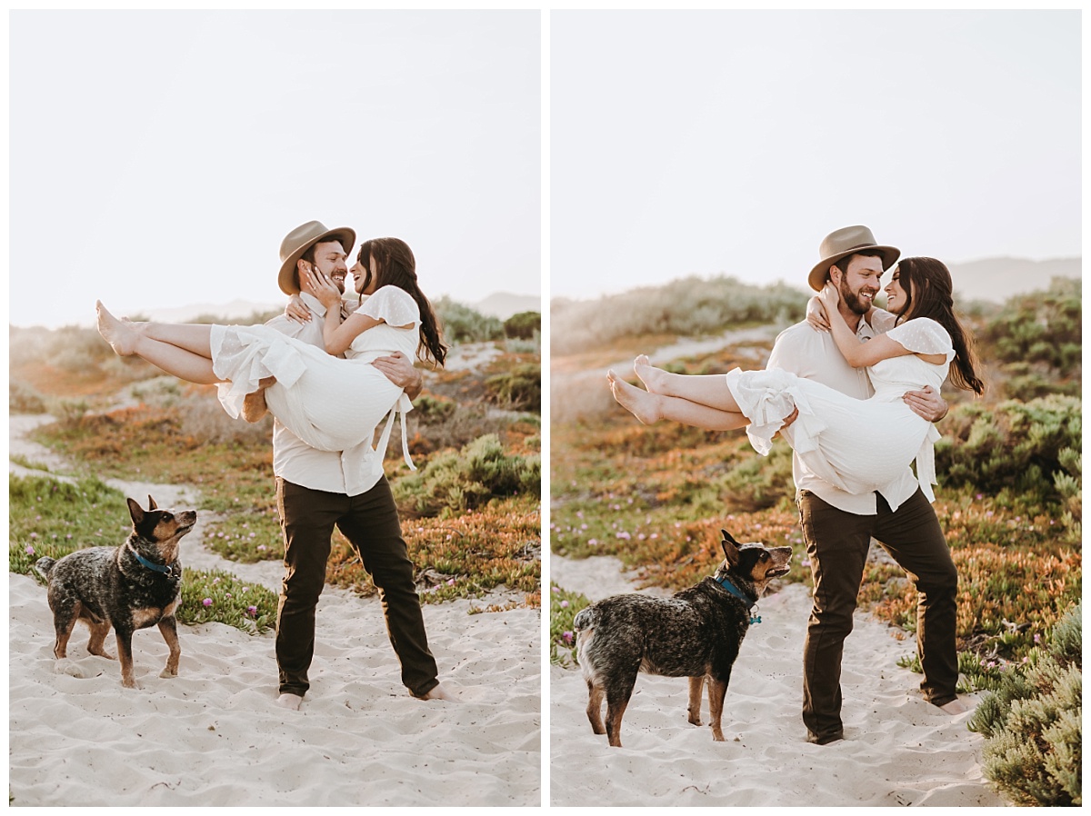 santa barbara engagement photos