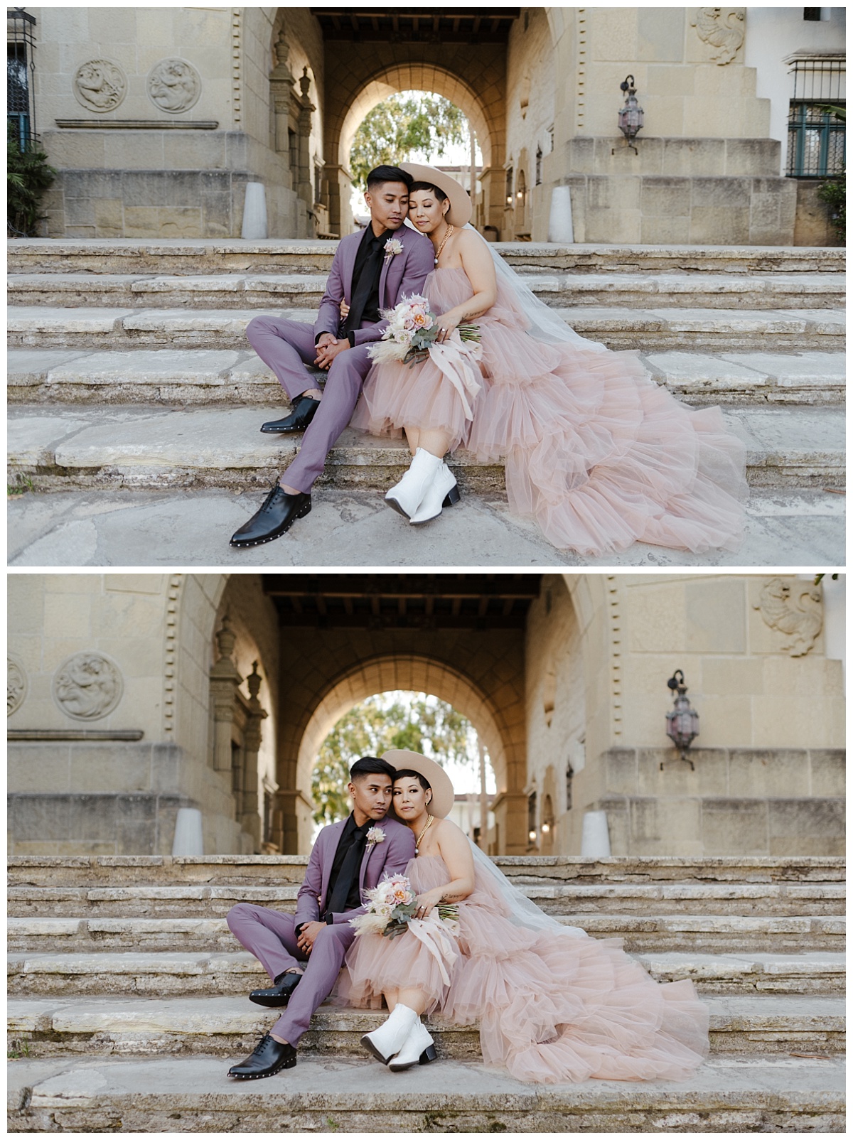 Santa Barbara courthouse elopement