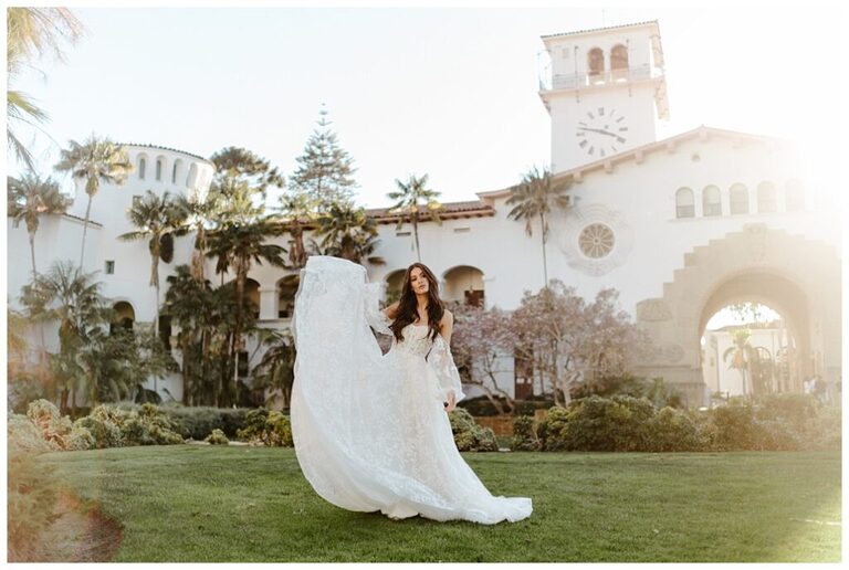 Santa Barbara courthouse elopement