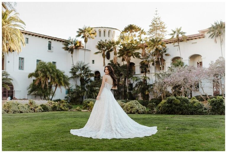 Santa Barbara courthouse elopement