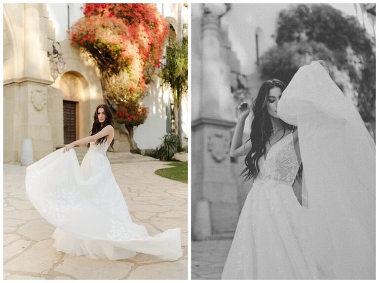 Santa Barbara courthouse elopement