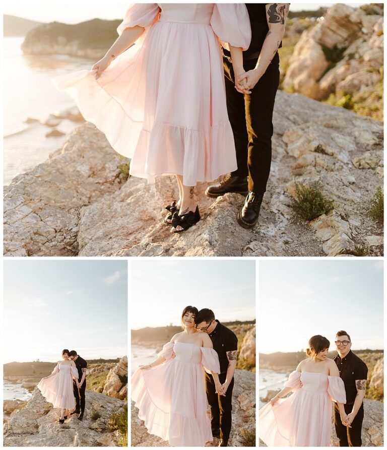 San luis obispo engagement session